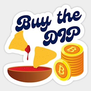 Buy the Dip On Ether Crypto Sticker